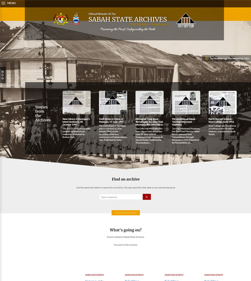 Arkib Negeri Sabah (Coming Soon)